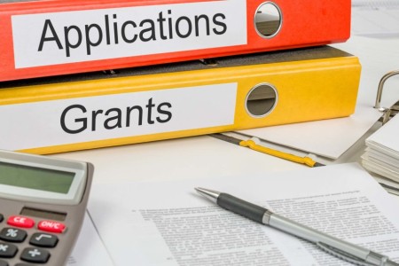 Folders with the label Applications and Grants